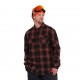 HORSEFEATHERS DOUGH INSULATED SHIRT - CAMICIA IN TESSUTO TECNICO - REDWOOD